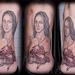 Tattoos - Saint Theresa Side Piece In Progress - 58105